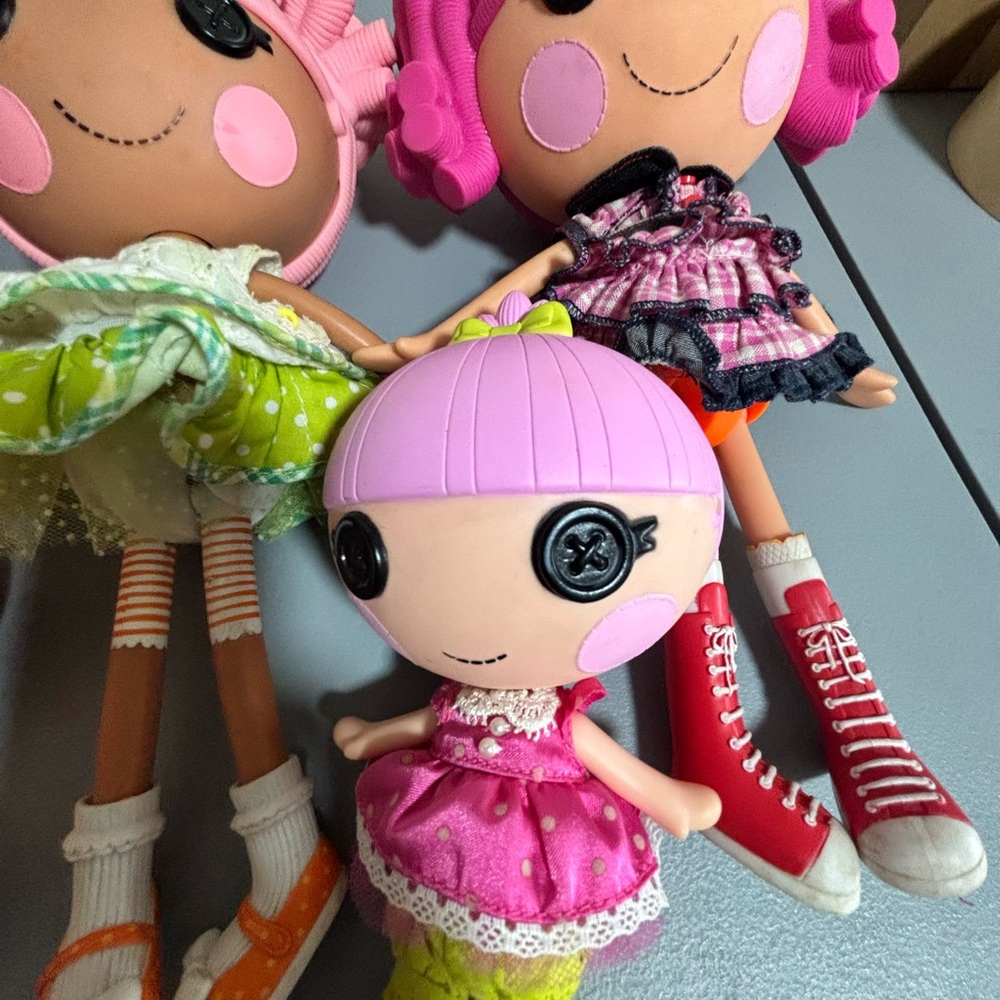 Lalaloopsy Doll Set — Pink, Orange, Yellow & Green - Picture 5 of 6